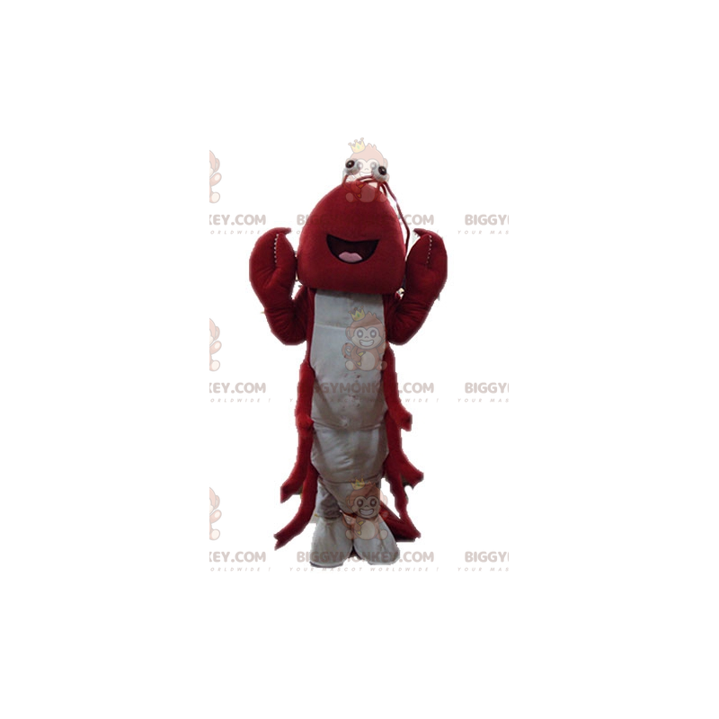 Giant Lobster BIGGYMONKEY™ Mascot Costume. Crawfish