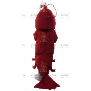 Giant Lobster BIGGYMONKEY™ Mascot Costume. Crawfish