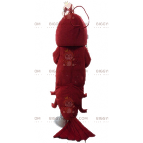 Giant Lobster BIGGYMONKEY™ Mascot Costume. Crawfish