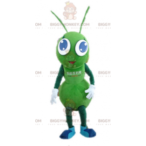 Kjempegrønn maur BIGGYMONKEY™ maskotkostyme. Grønt insekt BIGGYMONKEY™ maskotkostyme - Myr maskoter - BiggyMonkey.com