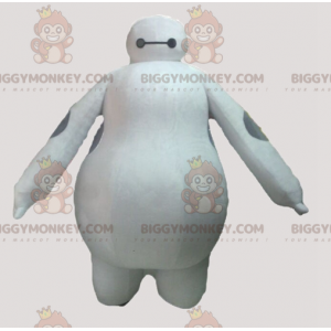 Traje de mascote gigante branco e cinza BIGGYMONKEY™ –