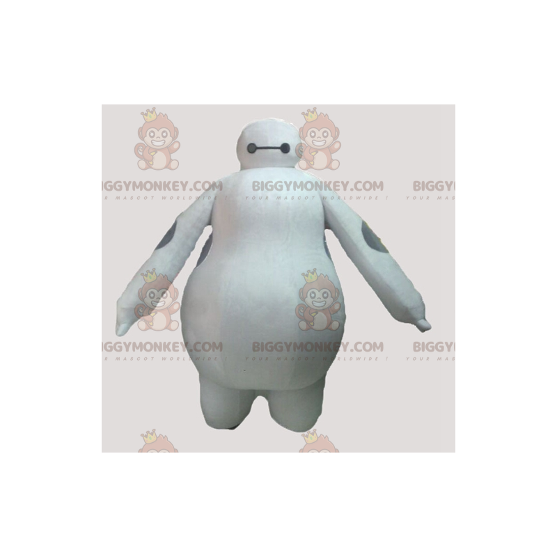 Wit en grijs Giant Yeti BIGGYMONKEY™ mascottekostuum -