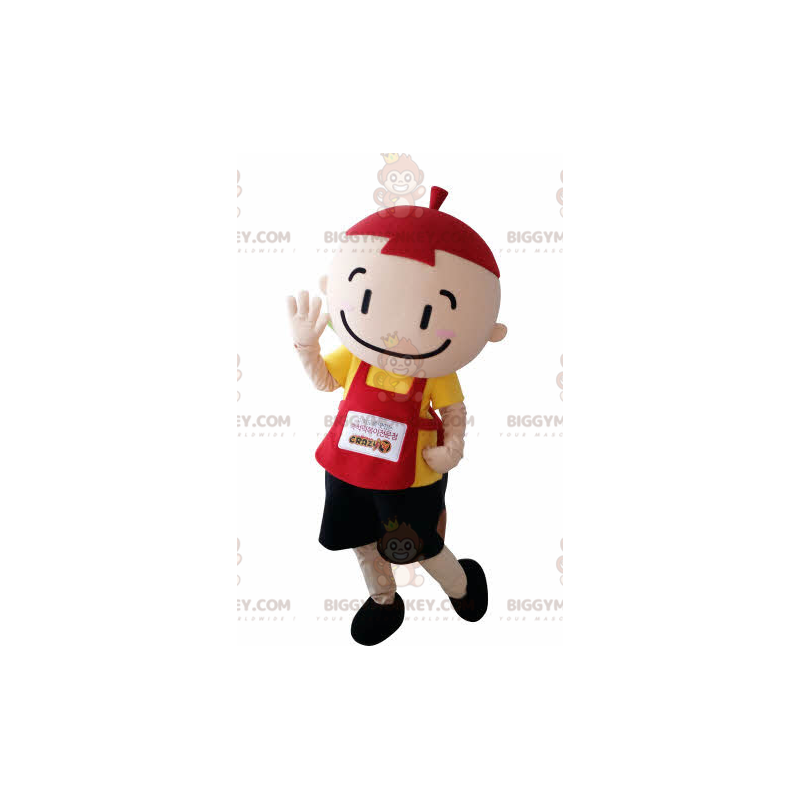 Costume da mascotte BIGGYMONKEY™ per bambino piccolo con Costume da mascotte BIGGYMONKEY™ per bambino piccolo con