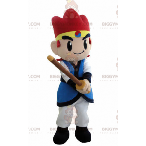 Postać z gry wideo Samurai BIGGYMONKEY™ Kostium maskotka -