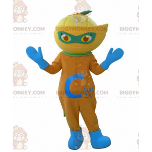 Clementine Lemon Orange BIGGYMONKEY™ Maskotdräkt - BiggyMonkey