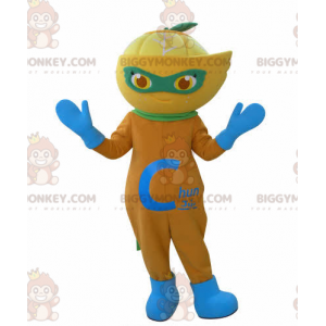 Clementine Lemon Orange BIGGYMONKEY™ maskottiasu -