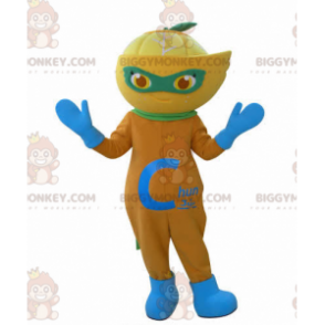 Clementine Lemon Orange BIGGYMONKEY™ Maskottchen-Kostüm -