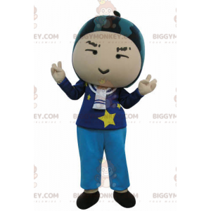 BIGGYMONKEY™ Vattenmelon Man Mascot Kostym - BiggyMonkey maskot
