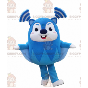 Sehr lustiges blau-weißes fliegendes Eichhörnchen BIGGYMONKEY™