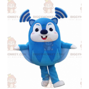 Sehr lustiges blau-weißes fliegendes Eichhörnchen BIGGYMONKEY™