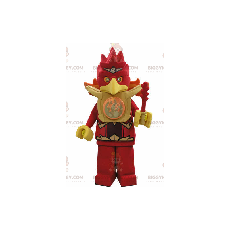 BIGGYMONKEY™ Lego Red and Yellow Eagle Bird L (175-180CM)