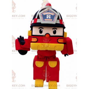 Kostium maskotki wozu strażackiego BIGGYMONKEY™ Transformers -