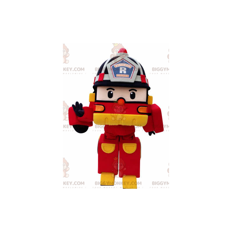 BIGGYMONKEY™ Transformers paloauton maskottiasu - BIGGYMONKEY™ Transformers paloauton maskottiasu -