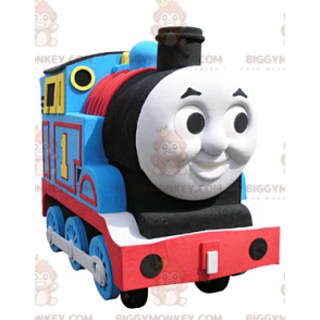 Στολή μασκότ Thomas the Famous Cartoon Train BIGGYMONKEY™ - Μασκότ διάσημων χαρακτήρων - BIGGYMONKEY_04752 - BiggyMonkey.com