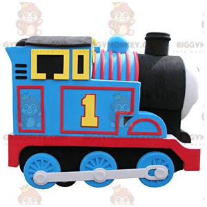 Thomas the Famous Cartoon Train BIGGYMONKEY™ Mascot Costume -