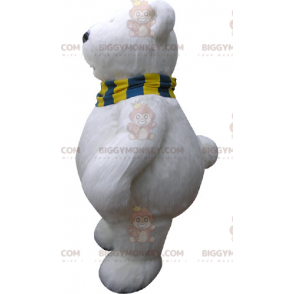 Kostium pluszowego misia polarnego BIGGYMONKEY™. Kostium