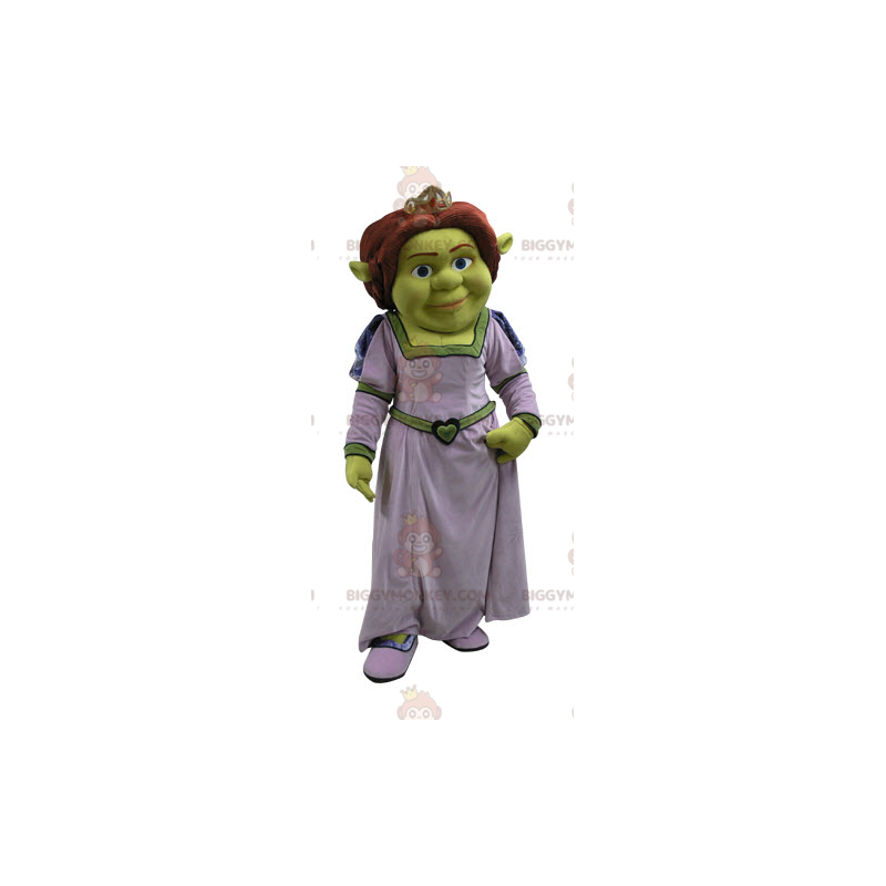 Traje de mascote Fiona de mulher famosa BIGGYMONKEY™ de Shrek