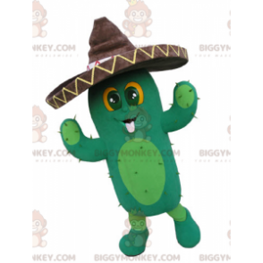 Costume de mascotte BIGGYMONKEY™ de cactus géant avec un
