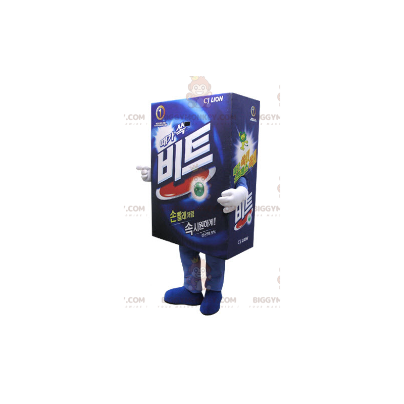 BIGGYMONKEY™-mascottekostuum van karton. Wasserij BIGGYMONKEY™