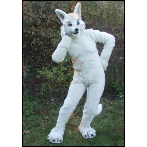 Αθλητική στολή μασκότ Big White Rabbit BIGGYMONKEY™ - Μασκότ κουνελιού - BIGGYMONKEY_069 - BiggyMonkey.com