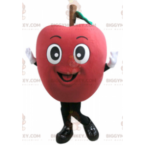 Costume de mascotte BIGGYMONKEY™ de pomme rouge géante. Costume