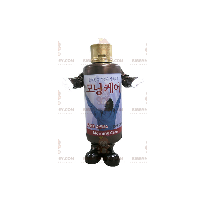 Botella de champú Disfraz de mascota BIGGYMONKEY™. Disfraz de Botella de champú Disfraz de mascota BIGGYMONKEY™. Disfraz de