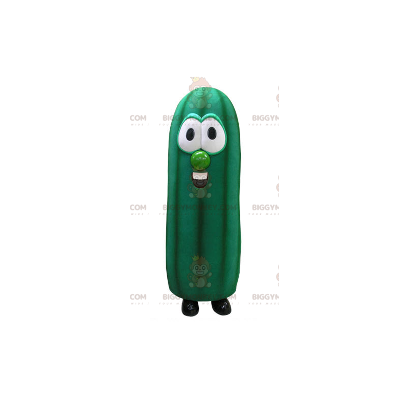 Giant Green Zucchini BIGGYMONKEY™ Mascot Costume. Vegetable