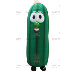 Giant Green Zucchini BIGGYMONKEY™ Mascot Costume. Vegetable