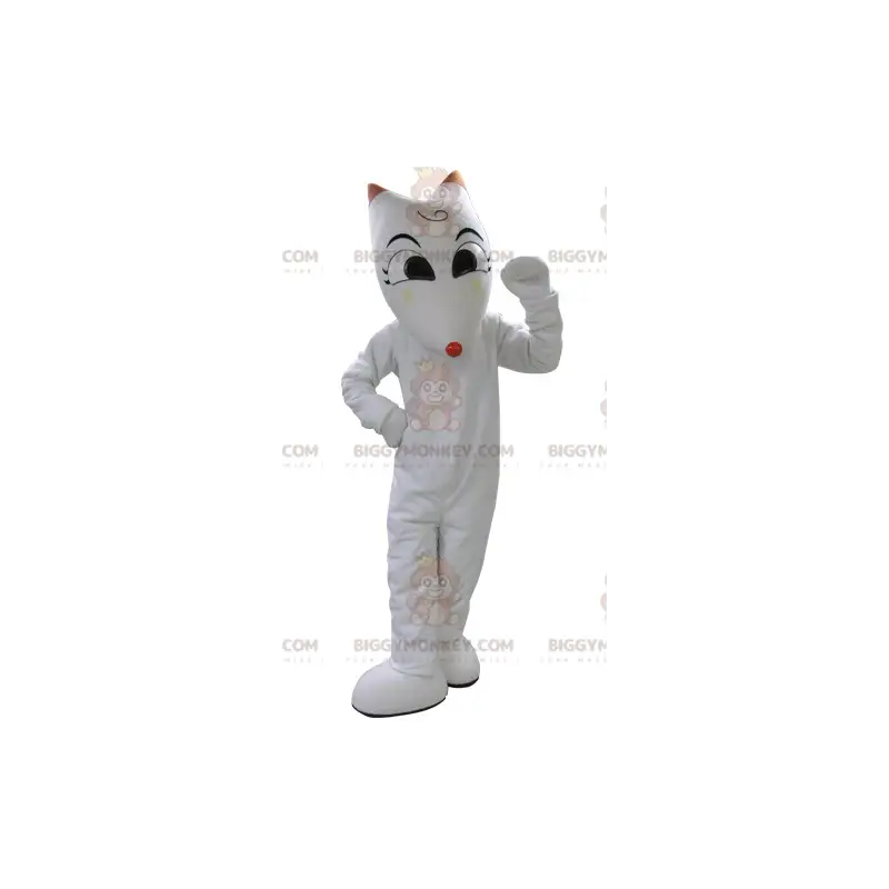 White Cat BIGGYMONKEY™ Mascot Costume. White Wolf BIGGYMONKEY™ White Cat BIGGYMONKEY™ Mascot Costume. White Wolf BIGGYMONKEY™