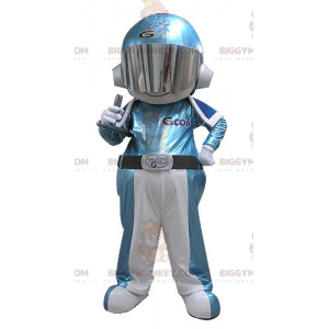 Rymdman Astronaut BIGGYMONKEY™ maskotdräkt Jumpsuit - Mänskliga maskot - BIGGYMONKEY_04805 - BiggyMonkey.com