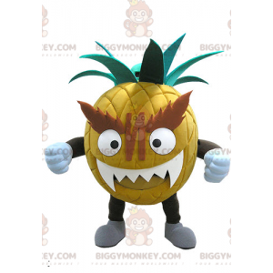 Costume da mascotte gigante intimidatorio ananas BIGGYMONKEY™ -