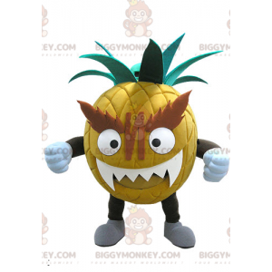 Riesige einschüchternde Ananas BIGGYMONKEY™ Maskottchenkostüm -