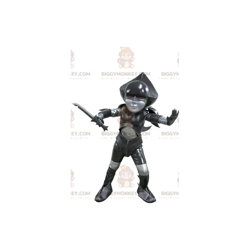 BIGGYMONKEY™ Schwarz-graues futuristisches BIGGYMONKEY™ Schwarz-graues futuristisches