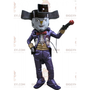 Costume de mascotte BIGGYMONKEY™ de clown de personnage de