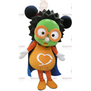 BIGGYMONKEY™ Very Colorful Bespectacled Man Mascot Costume -
