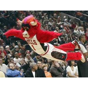 Bull Red Buffalo BIGGYMONKEY™ mascottekostuum - Biggymonkey.com