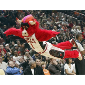 Στολή μασκότ Bull Red Buffalo BIGGYMONKEY™ - Biggymonkey.com