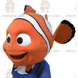 Nemos BIGGYMONKEY™ maskotdräkt. Nemo Shaped Head BIGGYMONKEY™