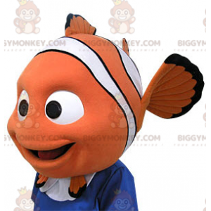 Στολή μασκότ BIGGYMONKEY™ του Nemo. Στολή μασκότ BIGGYMONKEY™ σε σχήμα κεφαλιού - Μασκότ διάσημων χαρακτήρων - BiggyMonkey.com
