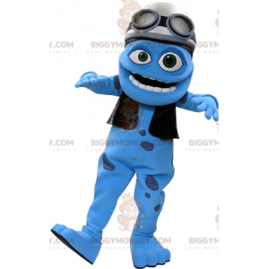 Costume de mascotte BIGGYMONKEY™ de Crazy Frog monstre de clip