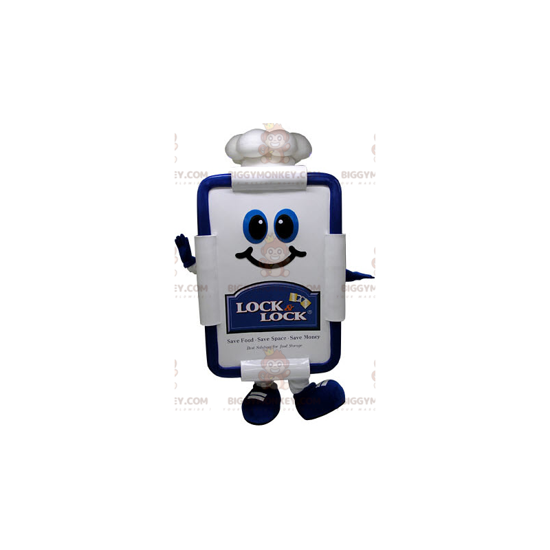 Karta do restauracji Chalkboard Kostium maskotki BIGGYMONKEY™ z Karta do restauracji Chalkboard Kostium maskotki BIGGYMONKEY™ z