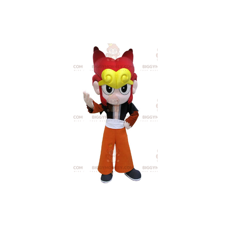 Costume de mascotte BIGGYMONKEY™ de personnage futuriste. Costume de mascotte BIGGYMONKEY™ de personnage futuriste.