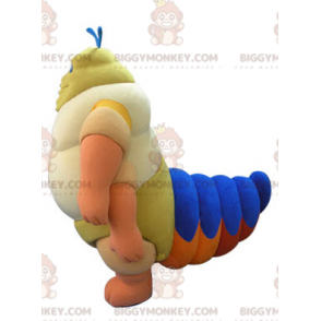 Traje da mascote da lagarta da centopéia BIGGYMONKEY™. Traje de