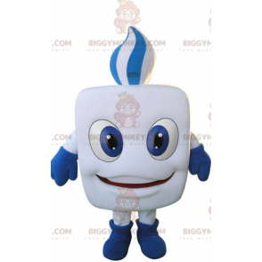 Kostým maskota Bubblegum White Tooth BIGGYMONKEY™ - Nezařazení maskoti - BIGGYMONKEY_04956 - BiggyMonkey.com