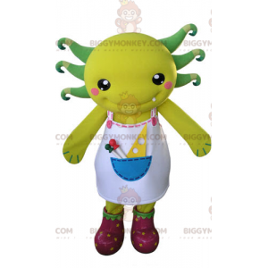 Traje de mascote Squeeze Toy Alien BIGGYMONKEY™ Cortar L (175-180CM)