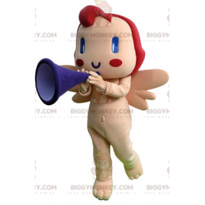 Cupido Ángel BIGGYMONKEY™ Disfraz de Mascota con Alas - Mascotas sin clasificar - BIGGYMONKEY_04960 - BiggyMonkey.com