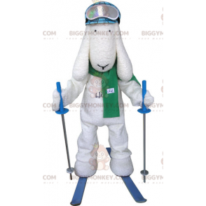 Kostium maskotka białego psa BIGGYMONKEY™ - Maskotki dla psów - BIGGYMONKEY_04984 - BiggyMonkey.com