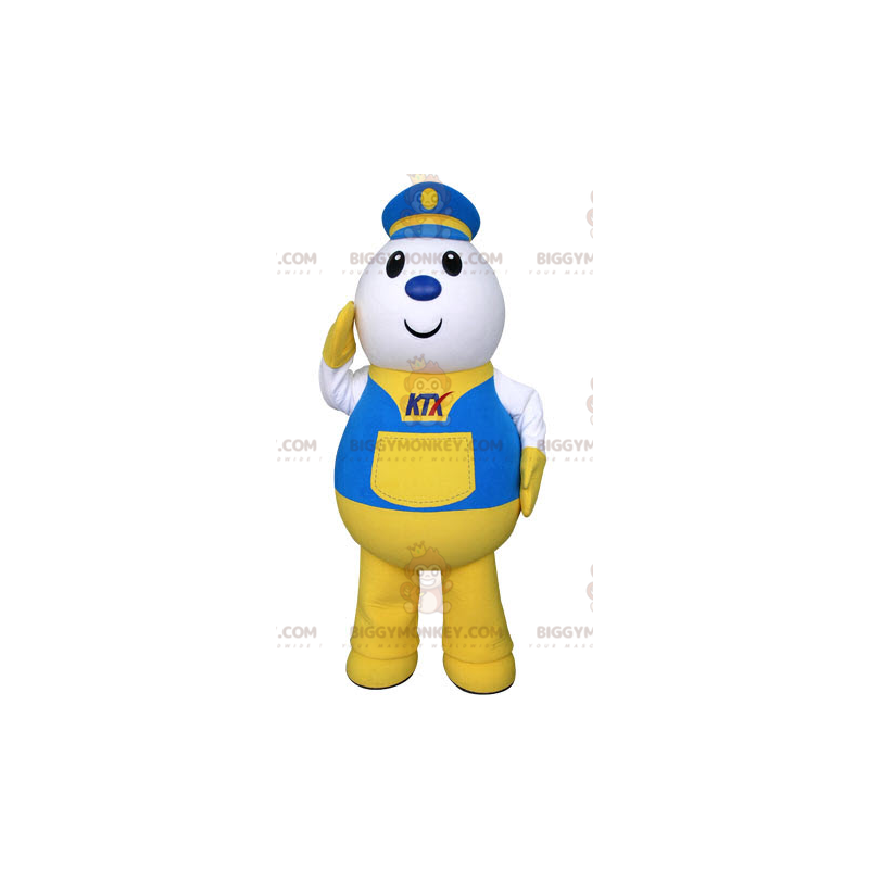 Traje de mascota BIGGYMONKEY™ de cartero de entrega de Traje de mascota BIGGYMONKEY™ de cartero de entrega de