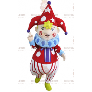Costume de mascotte BIGGYMONKEY™ de clown de personnage de