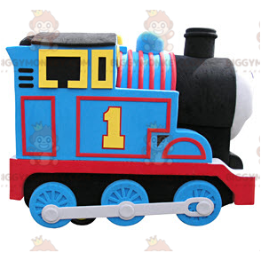 Thomas de Beroemde Cartoon Trein BIGGYMONKEY™ Mascottekostuum -